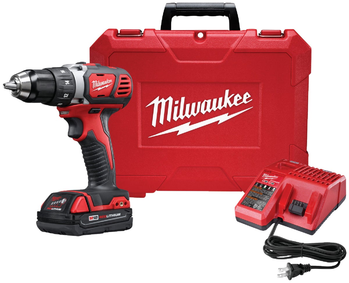 MW M18 18 V. Compact Cordless Drill Kit