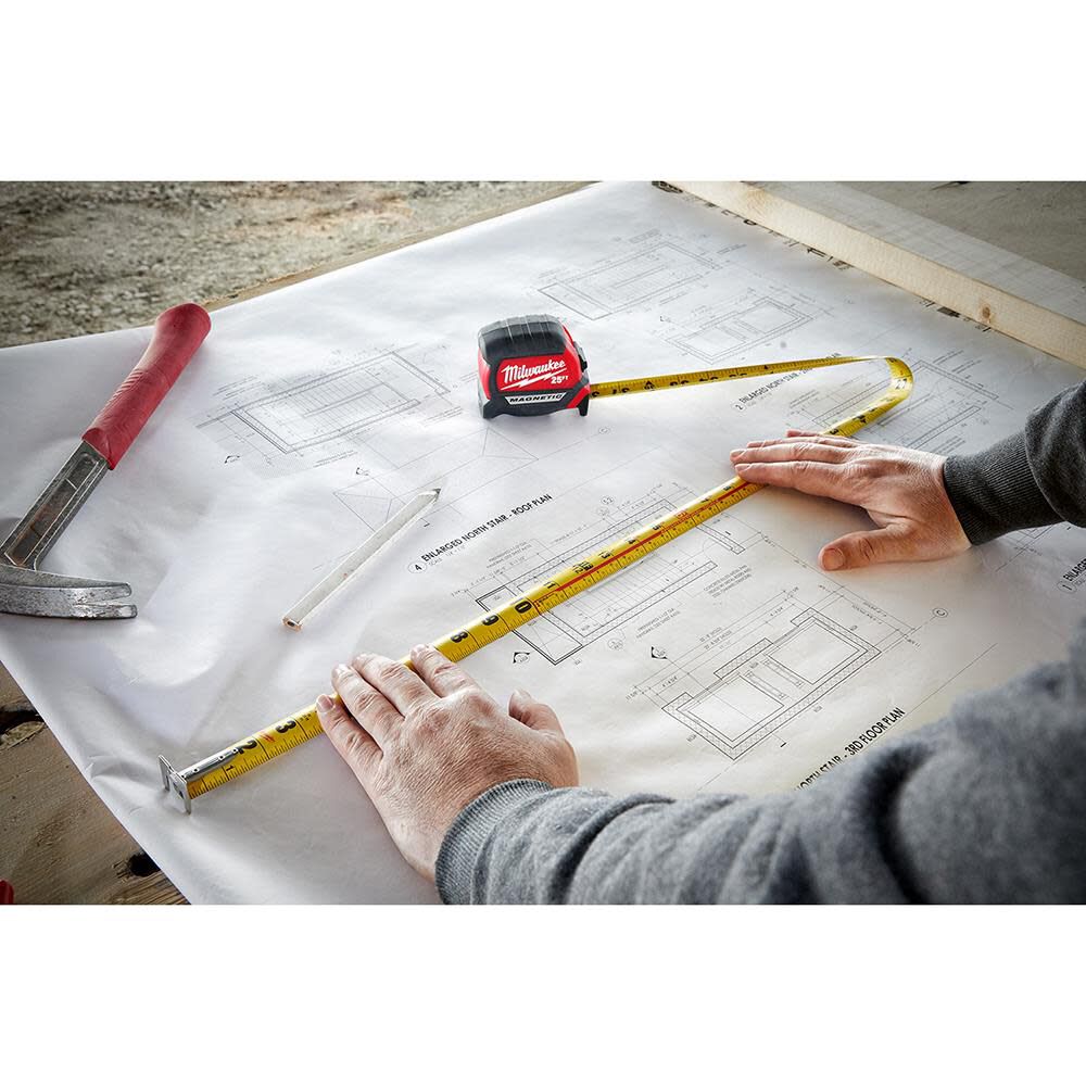 Milwaukee 16Ft Compact Magnetic Tape Measure 48-22-0316 from Milwaukee