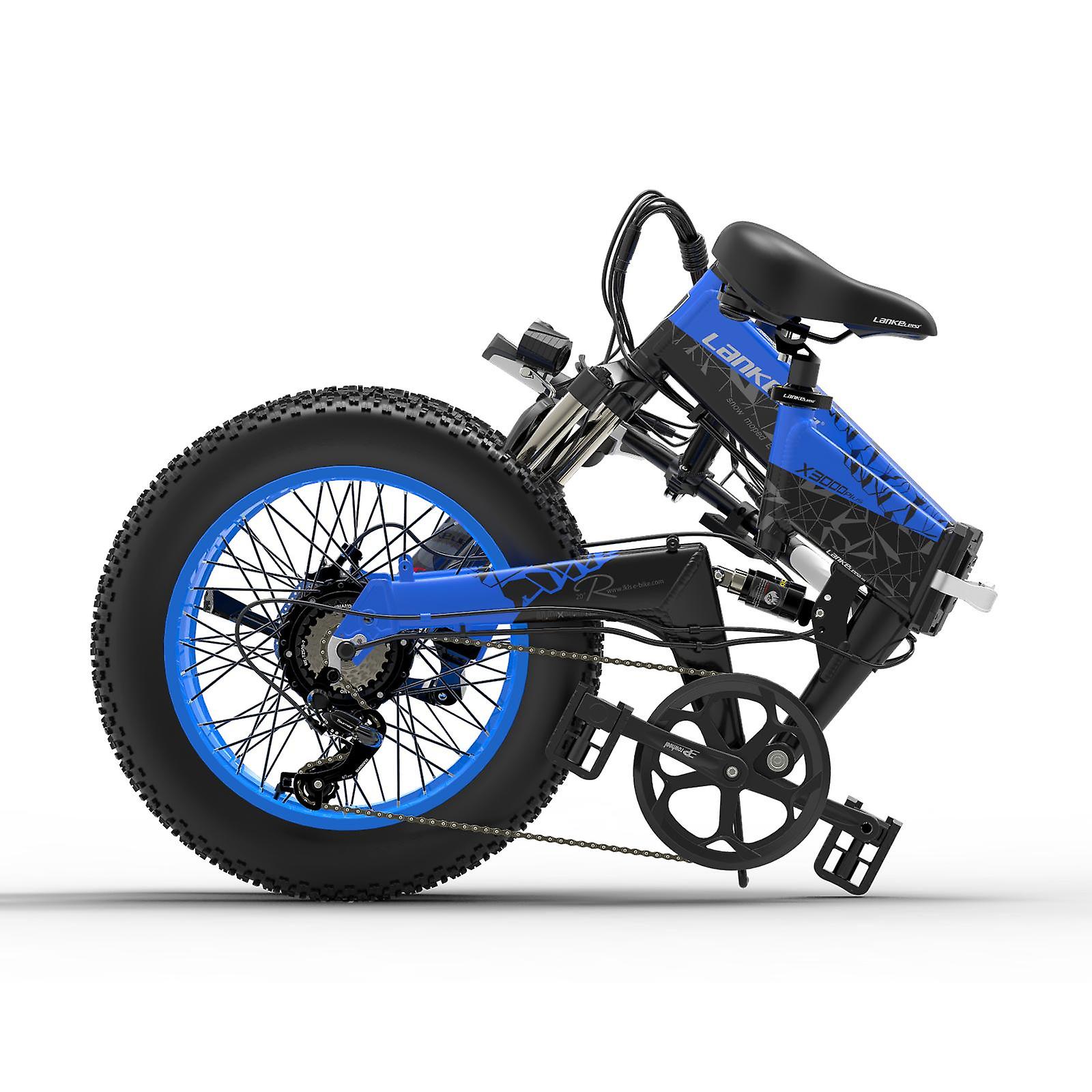 Lankeleisi X3000plus Electric Bike Blue