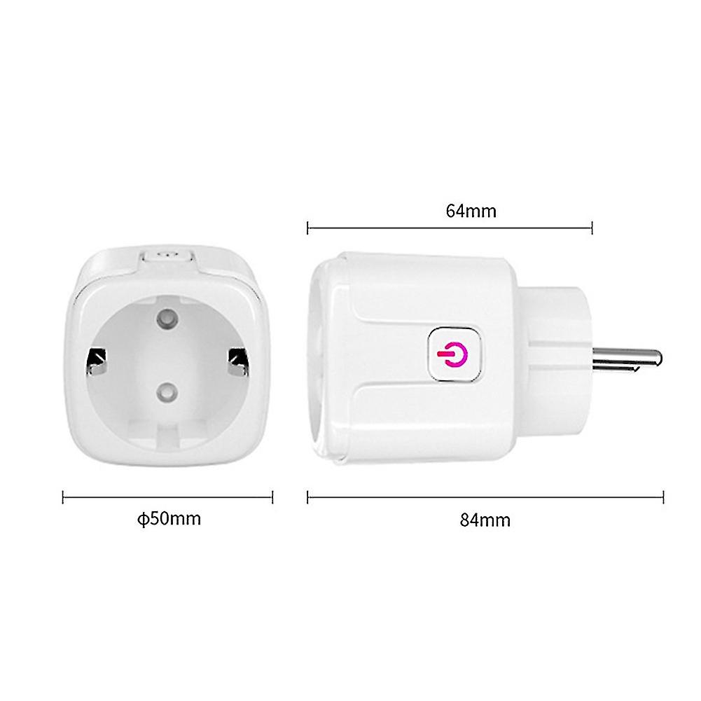 20a Smart Plug Tuya Zigbee 3.0 Mini Socket Power Metering Outlet For Google Home Hub Required Eu Pl