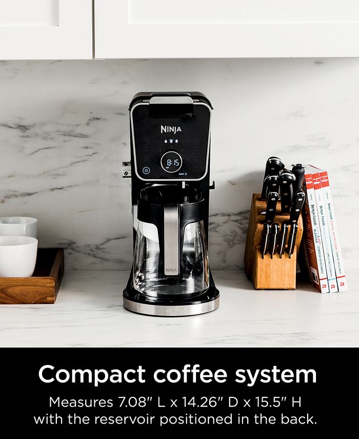 Ninja CFP301 DualBrew Pro Specialty Coffee System， Single-Serve， Compatible with K-Cups 12-Cup Drip Coffee Maker