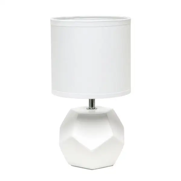 Simple Designs Round Prism Mini Table Lamp