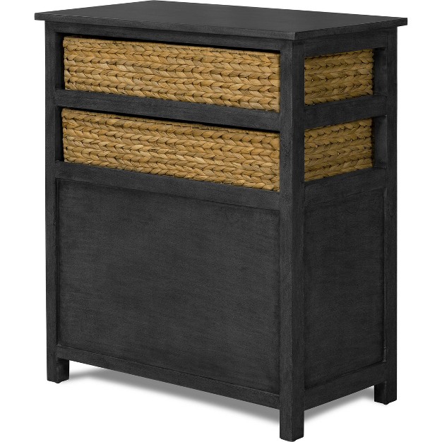 Elmhurst Cabinet Black And Weathered Clickdecor