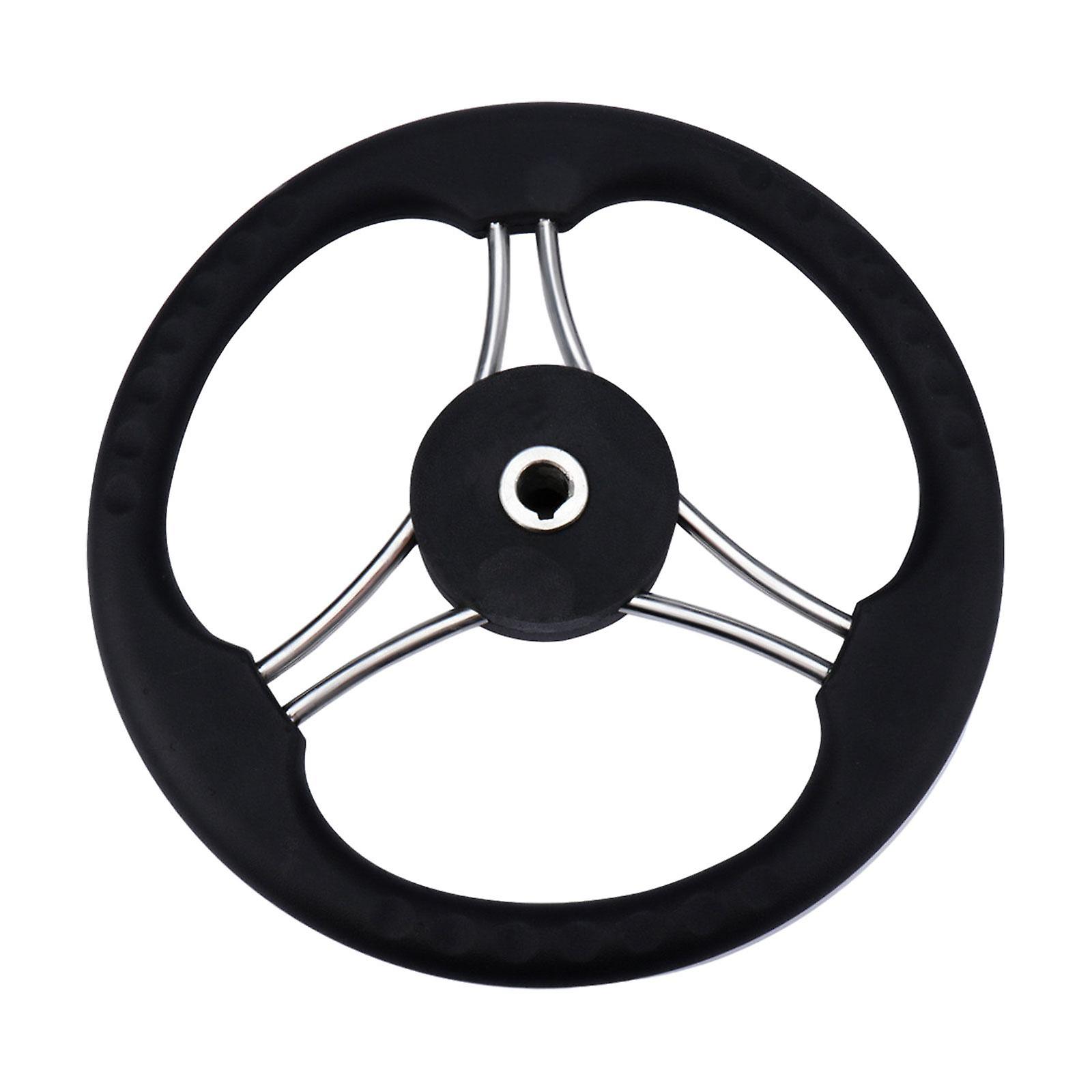 Steering Wheel Non Slip 343mm For Marine Vessels Speedboat Pontoon Boat