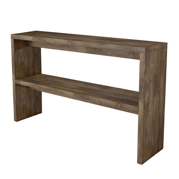 Midtown Concept Console Table with Storage 1-Shelf Sofa Table Modern Entryway Table