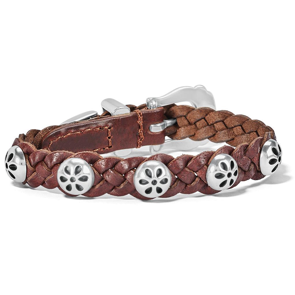 Brighton  Daisy Bandit Bracelet in Brown