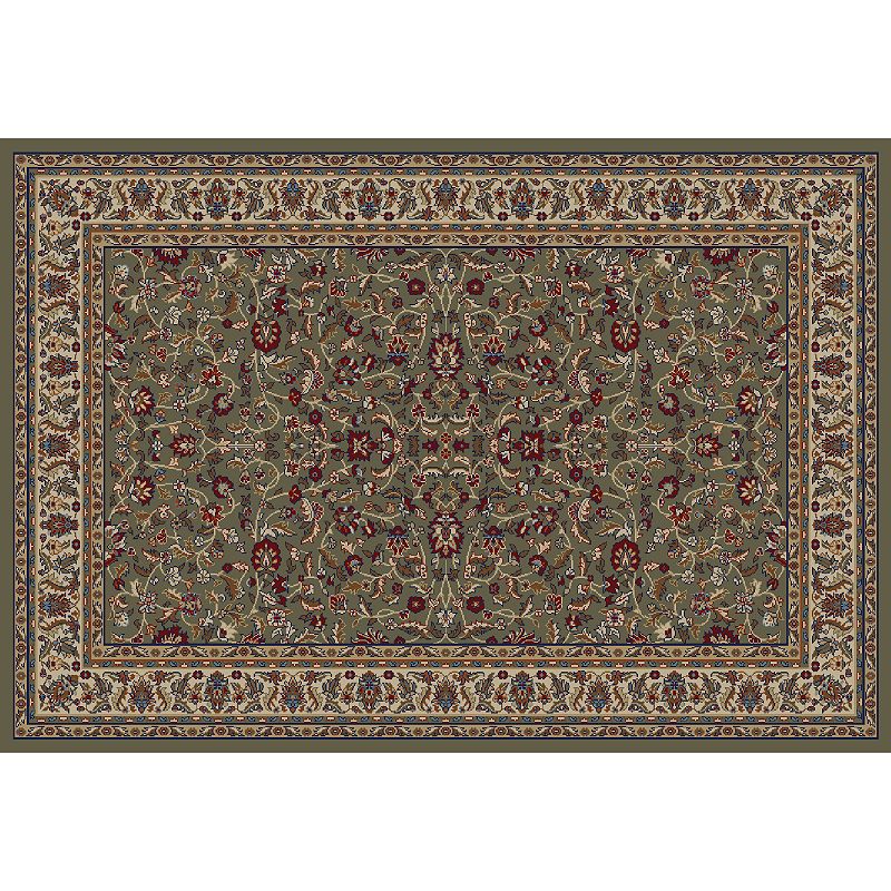 Merinos Kashan Floral Framed Rug