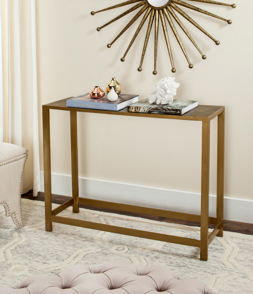 Gigi Console Table   Contemporary   Console Tables   by HedgeApple  Houzz