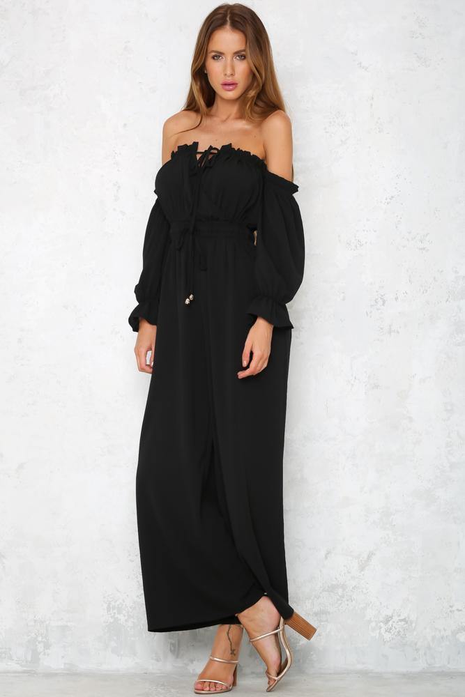 Heart Of Glass Jumpsuit Black