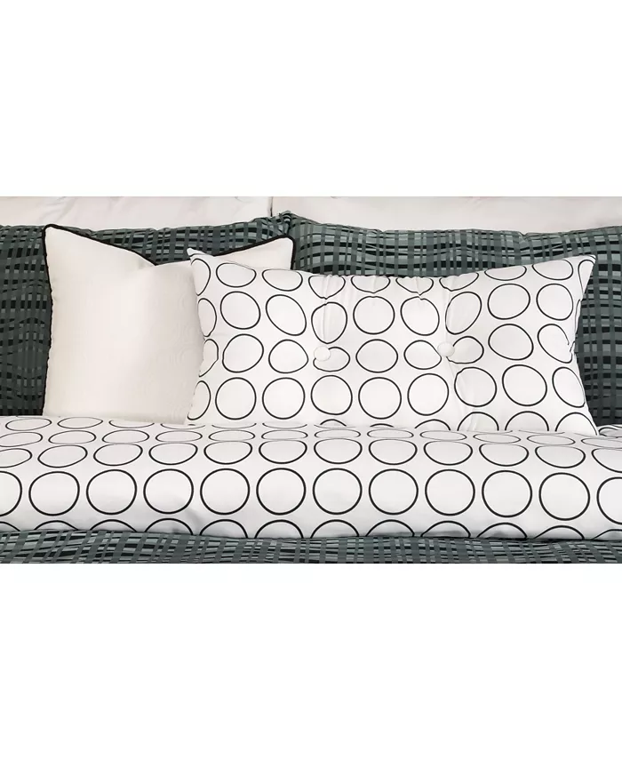 Siscovers Interweave Contemporary Reversible 5 Piece Twin Luxury Duvet Set