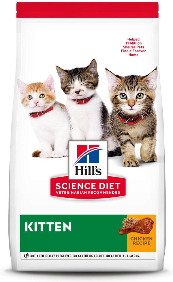 Hill's Science Diet Kitten Chicken Recipe Dry Cat Food