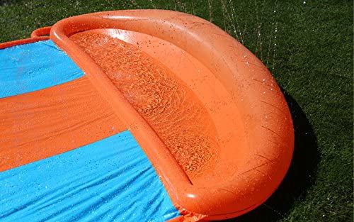 H2OGO! 18' Triple Lane Water Slide with Ramp