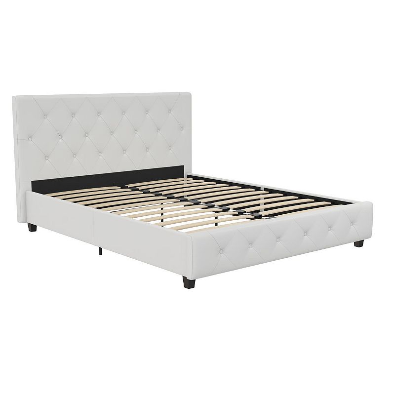 Atwater Living Dana Faux Leather Upholstered Bed