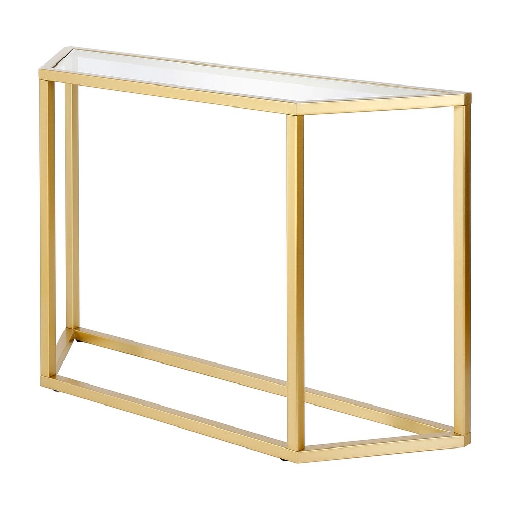 Levi 44'' Wide Trapezoid Console Table   44\