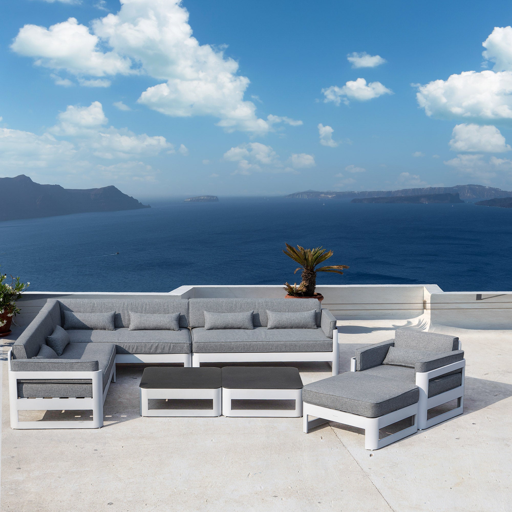 Asuka Corner  Outdoor Sofa Set Asuka001