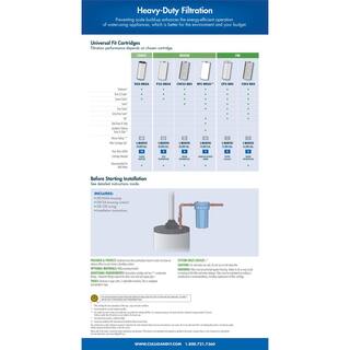 Culligan Sediment Heavy-Duty Filter Housing Water Filtration System HD-950A