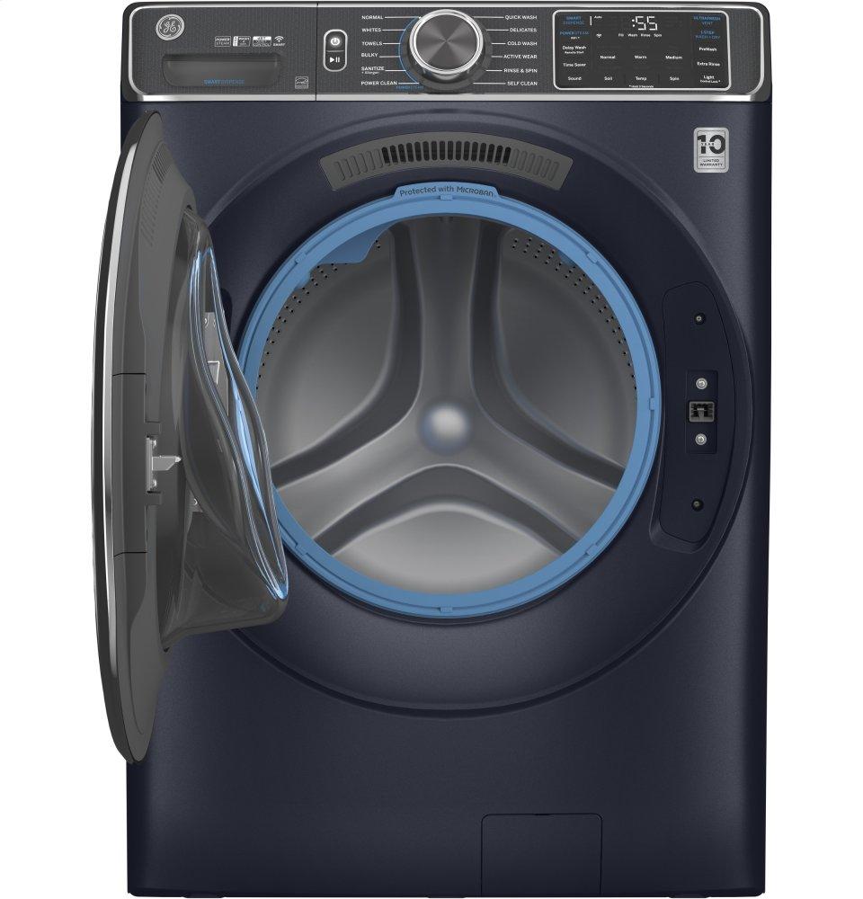 Ge Appliances GFW850SPNRS Ge® 5.0 Cu. Ft. Capacity Smart Front Load Energy Star® Steam Washer With Smartdispense™ Ultrafresh Vent System With Odorblock™ And Sanitize + Allergen