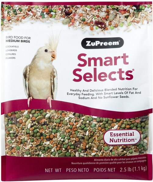 ZuPreem Smart Selects Medium Sized Bird Food