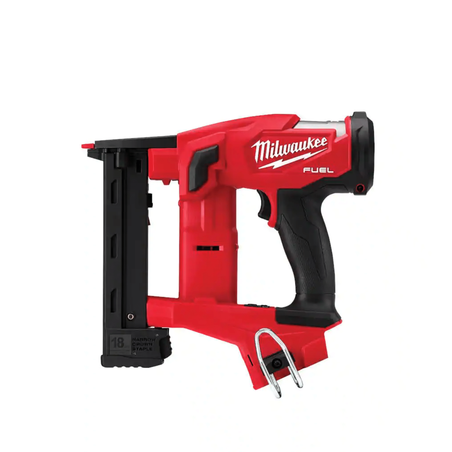 Milwaukee M18 Fuel 18-Volt Lithium-Ion Brushless Cordless 18-Gauge 1/4 in. Narrow Crown Stapler， Tool-Only (2749-20)