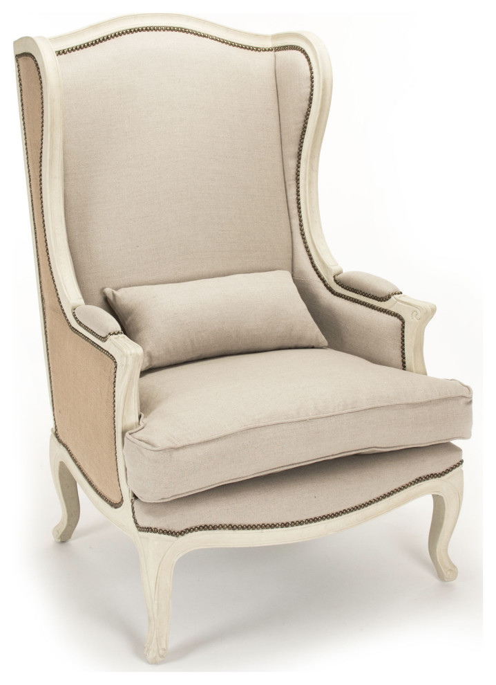 Leon Chair   French Country   Armchairs And Accent Chairs   by HedgeApple  Houzz