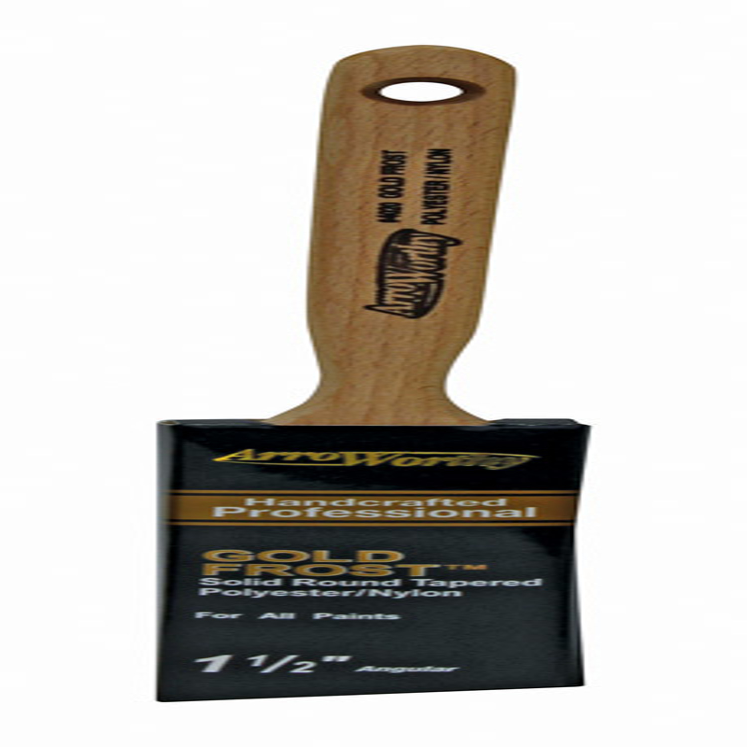 ArroWorthy Gold Frost 1-1/2 in. Angle Paint Brush