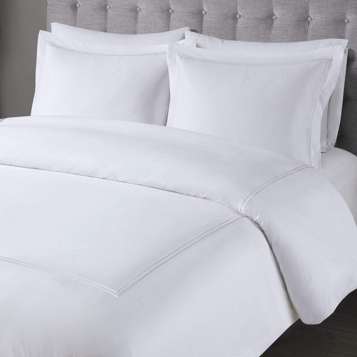 Madison Park Signature Luxury Cotton Sateen Comforter Set with Throw Pillow