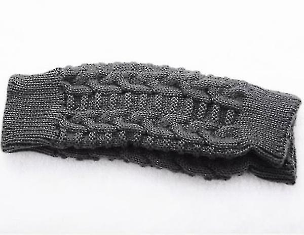 1 Pair Stylish Knitting Wool Women's Hand Crochet Winter Warm Fingerless Arm Warmers Gloves