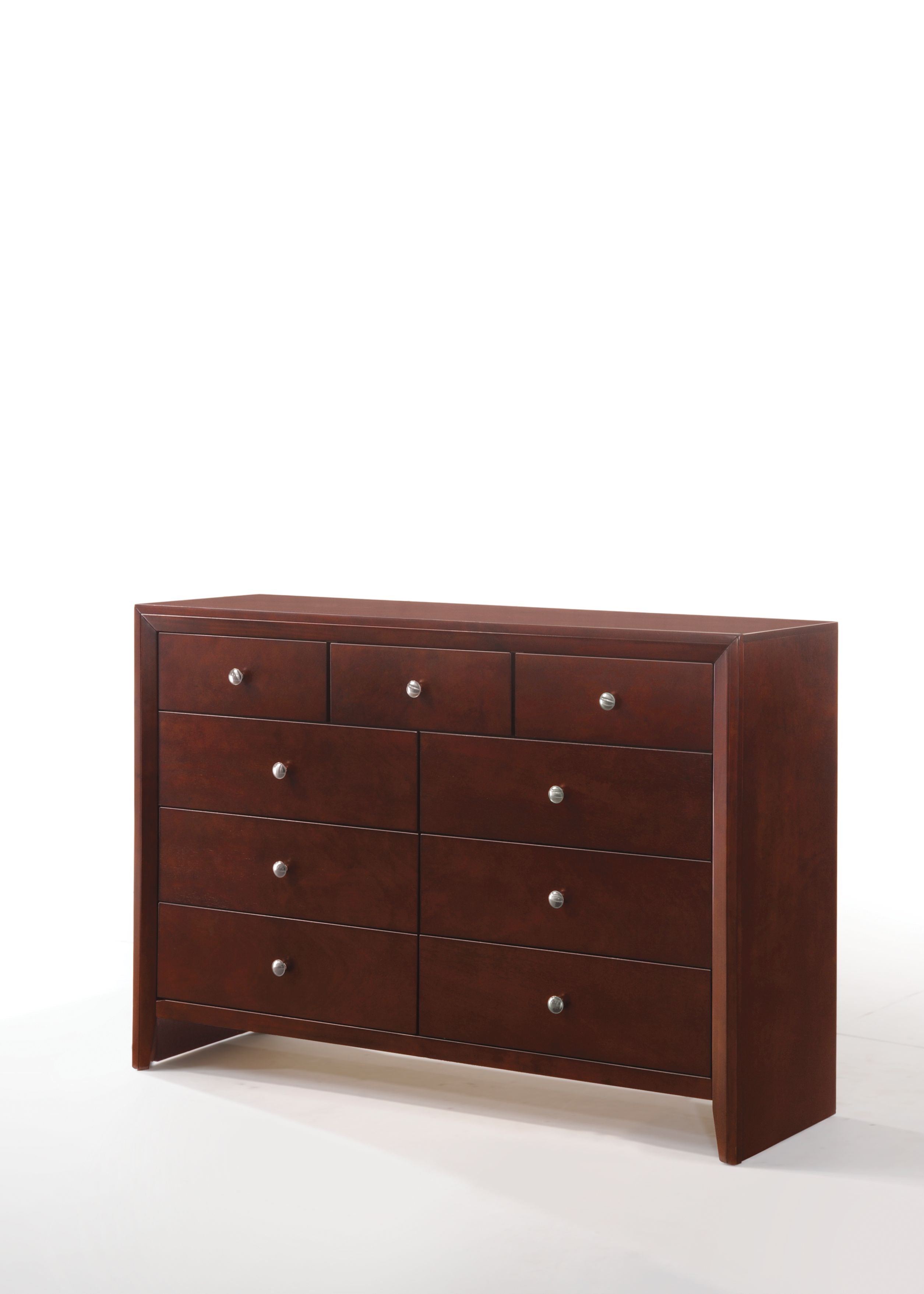 Acme Furniture Ilana Brown Cherry Dresser with Nine Drawers