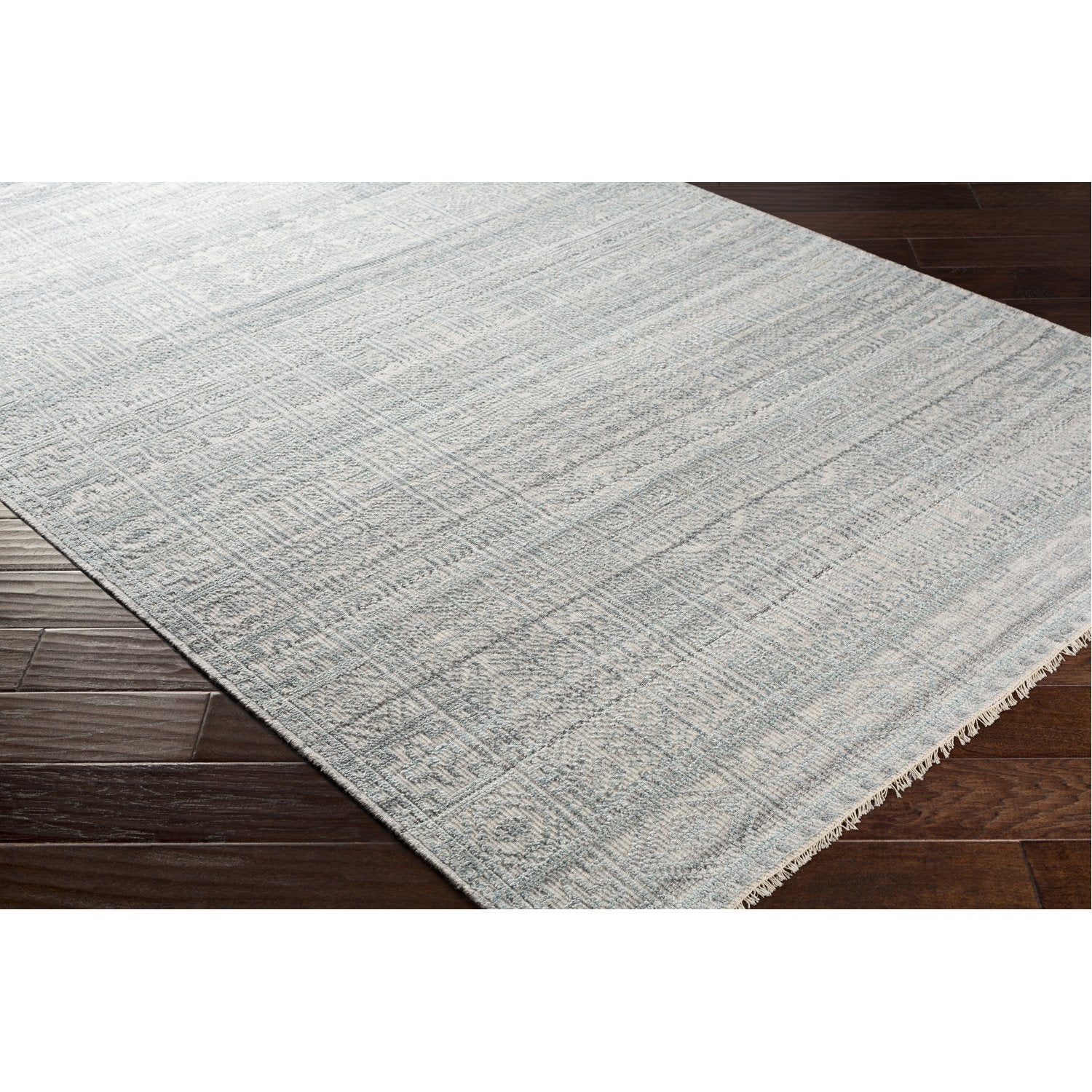 Nobility Hand Knotted Rug in Teal