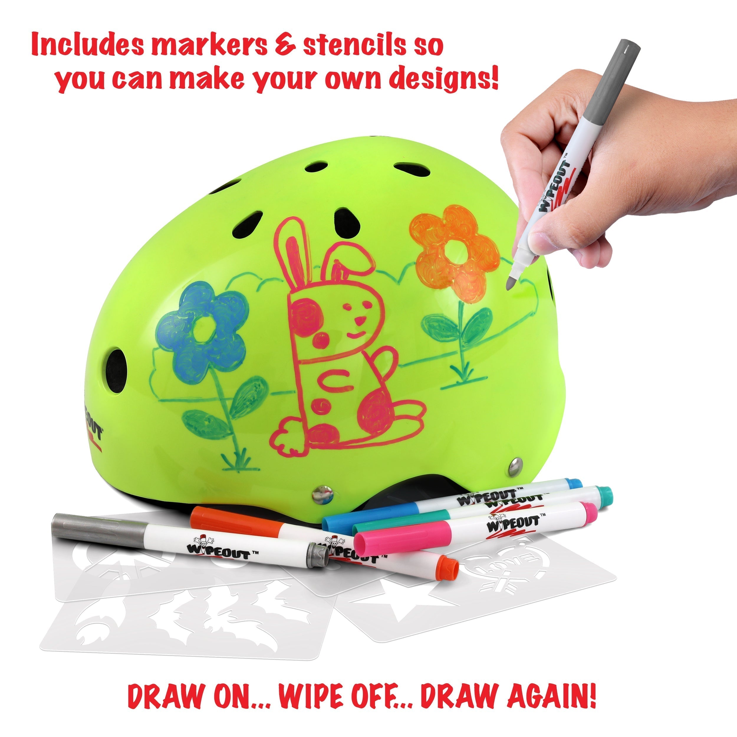 Wipeout™ Dry Erase Helmet