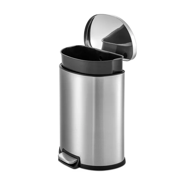 Qualiazero 13.2 gal Stainless Steel Step On Kitchen Trash Can