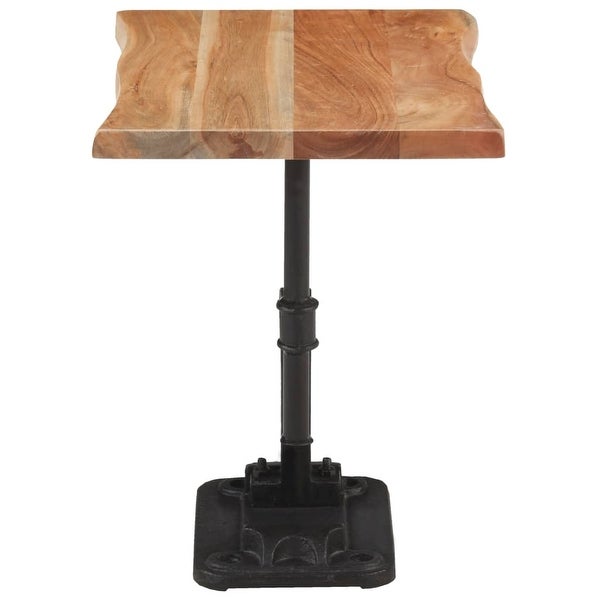 vidaXL Side Table Light Wood 17.7