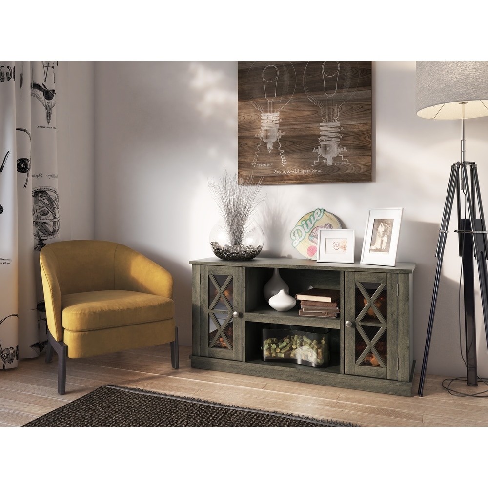 Modern Farmhouse TV Stand for TVs up to 55\