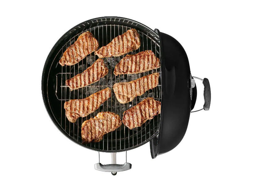 Weber 741001 22 in. Original Kettle Charcoal Grill in Black