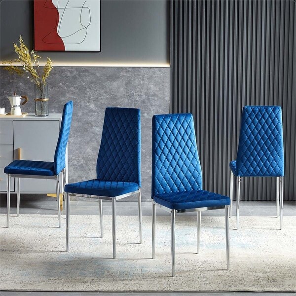 Modern simple style dining chair set of 4