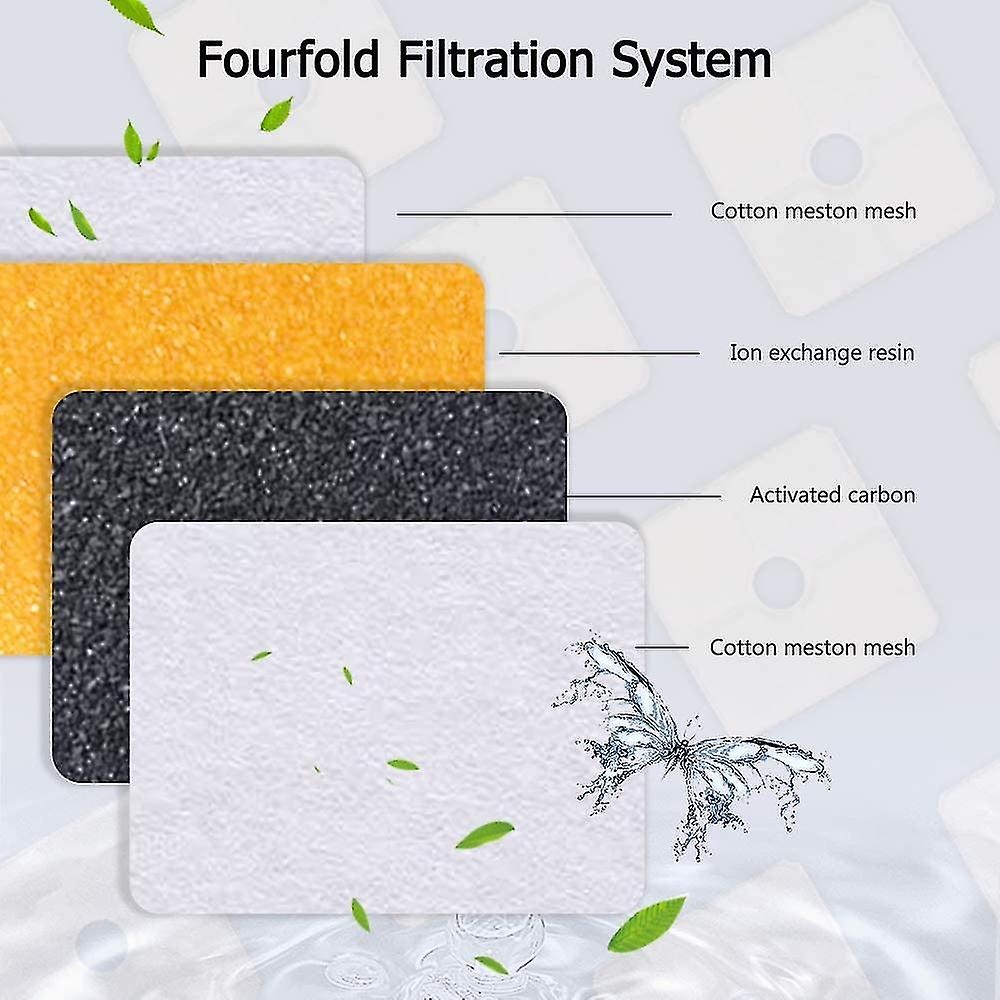 Pet Water Dispenser Filter Activated Carbon Filter Cat Water Dispenser Filter