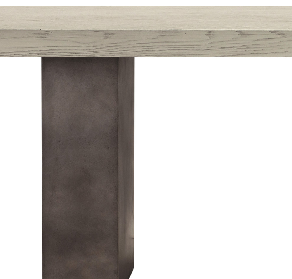 24 quotGrey Concrete Rectangular Coffee Table   Coffee Tables   by HomeRoots  Houzz