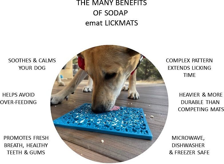 SodaPup Emat Jigsaw Dog Lick Mat