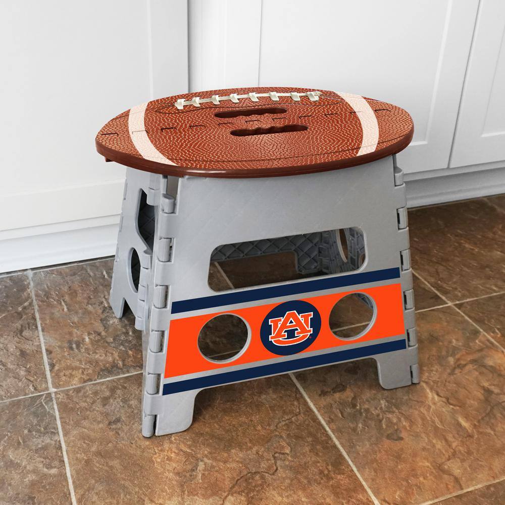 FANMATS NCAA Auburn University Plastic Folding Step Stool 24586