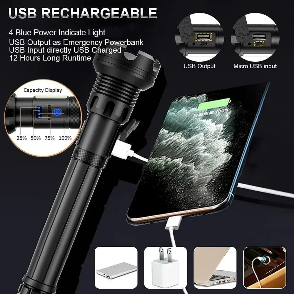 🔥 BIG SALE - 47% OFF🔥🔥 - LED Rechargeable Tactical Laser Flas