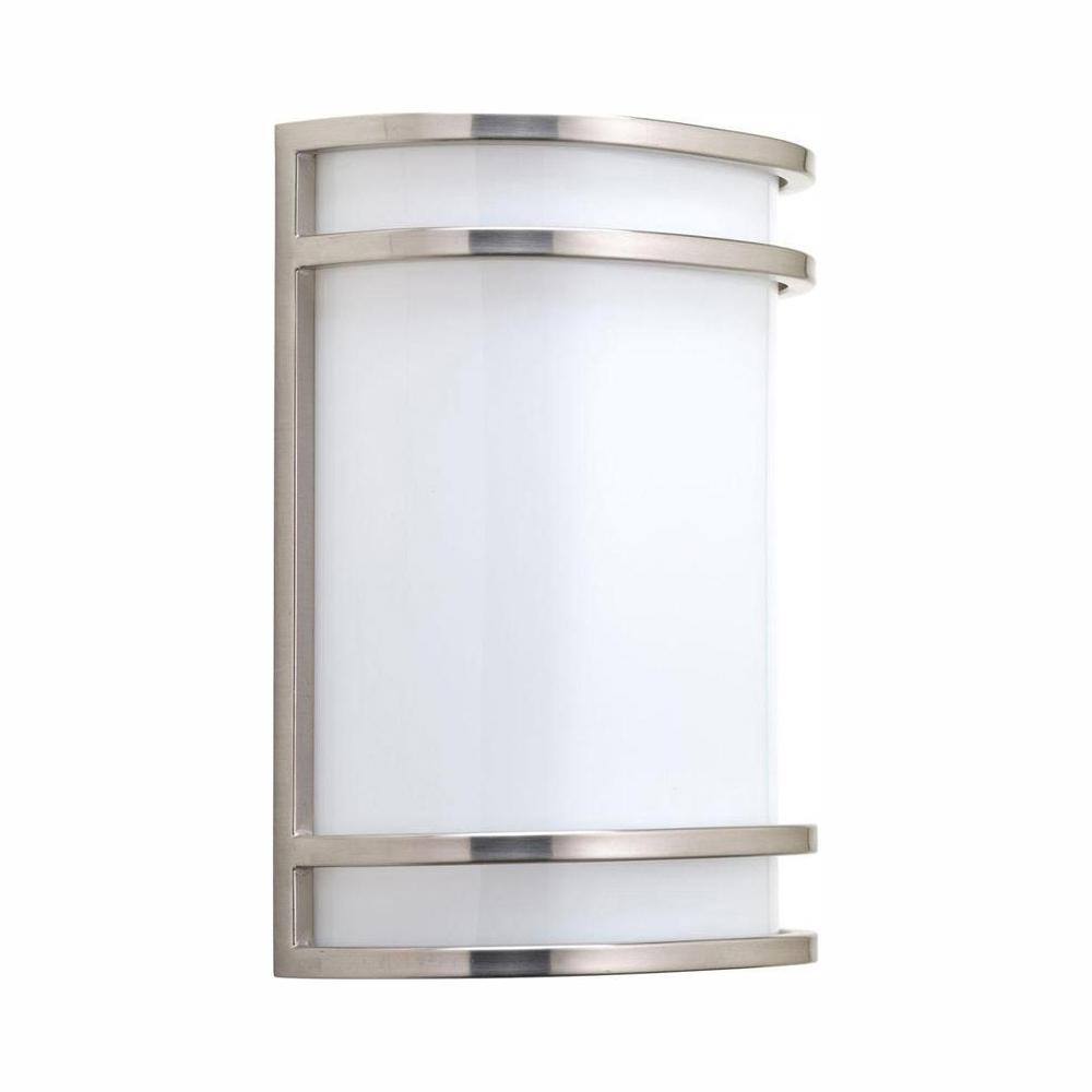 Progress Lighting 1-Light Brushed Nickel Integrated LED Wall Sconce P7088-0930K9