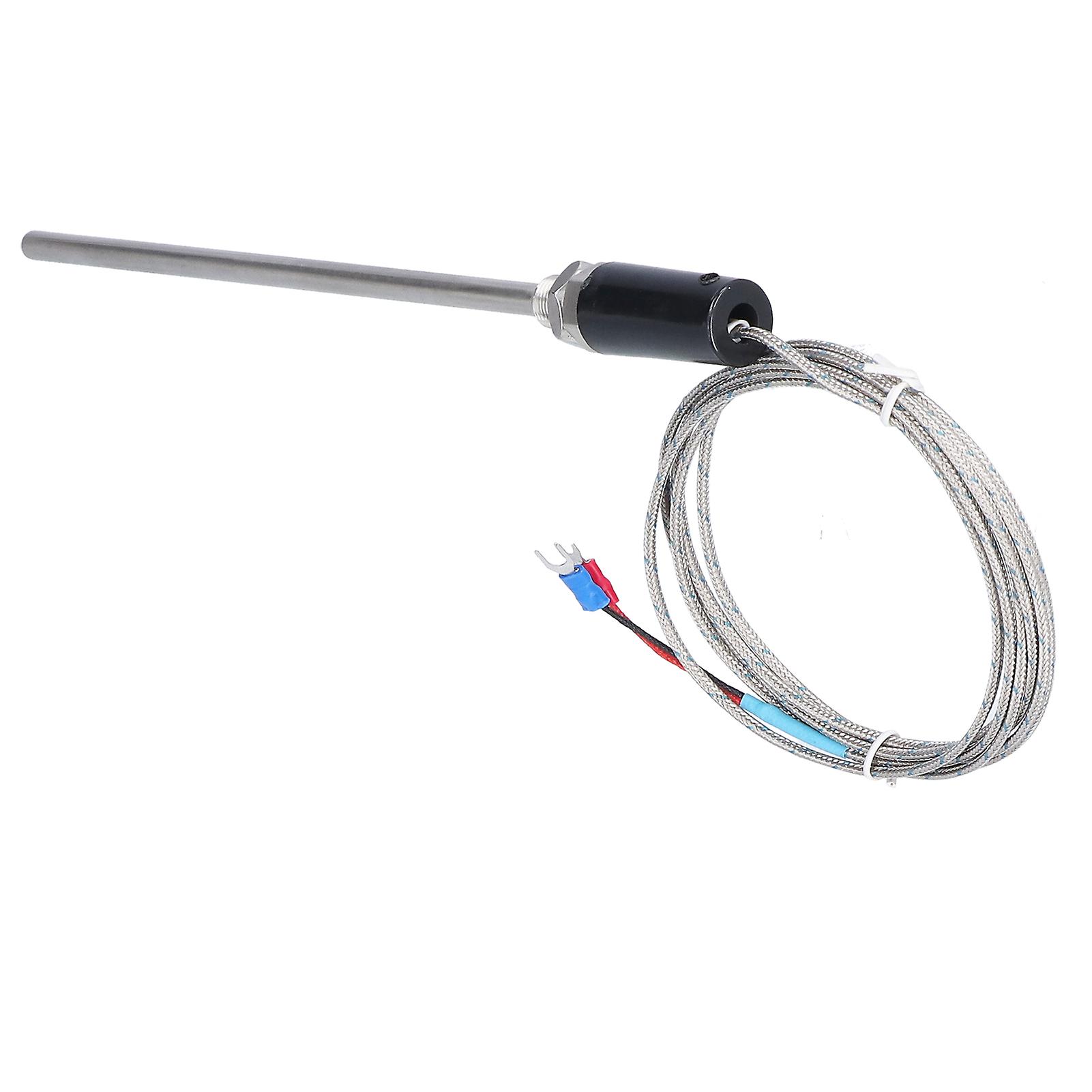 Thermocouple Sensor K Type Temp Tools Stainless Steel Industrial Accessories 0600 Wrnt012 Meters