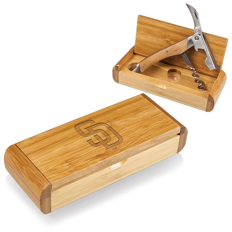 Picnic Time San Diego Padres Elan Corkscrew Wine Bottle Opener