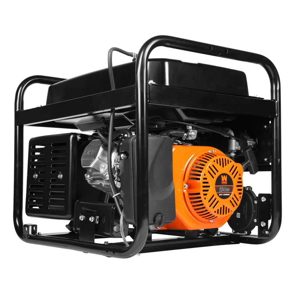 WEN 4750Watt 120Volt240Volt Dual Fuel Portable Generator with CO Shutdown Sensor