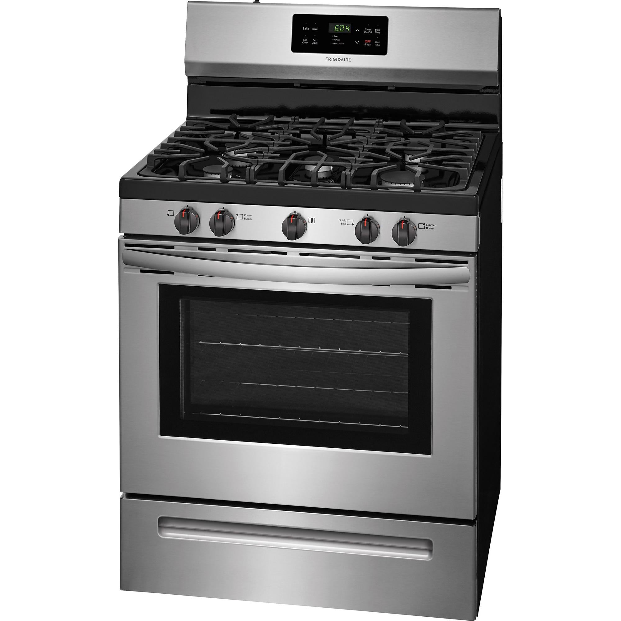 Frigidaire 30-inch Freestanding Gas Range FFGF3054TS