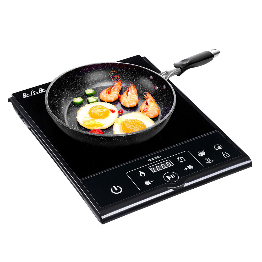 Yescom Electric Cooktop Touch Control Single Induction 11 in.