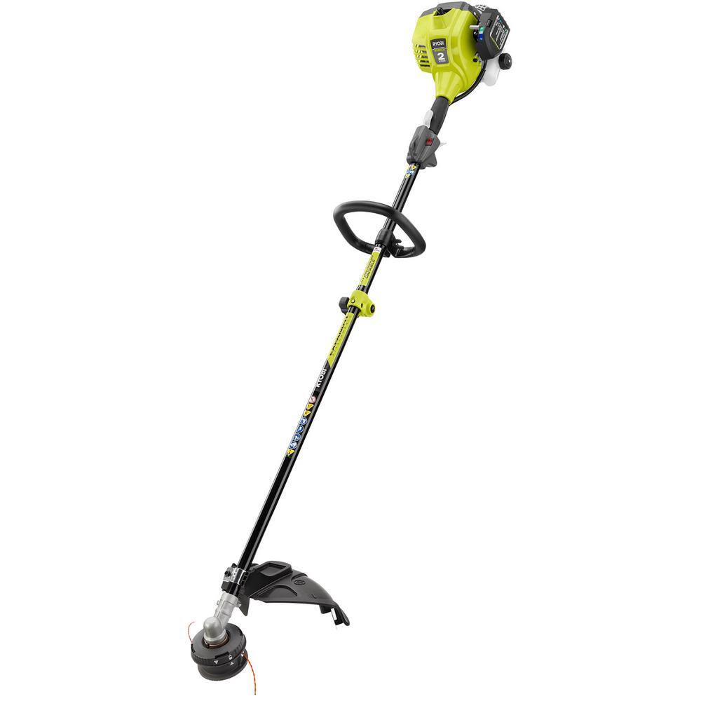 RYOBI 25 cc 2-Stroke Attachment Capable Full Crank Straight Gas Shaft String Trimmer RY253SS