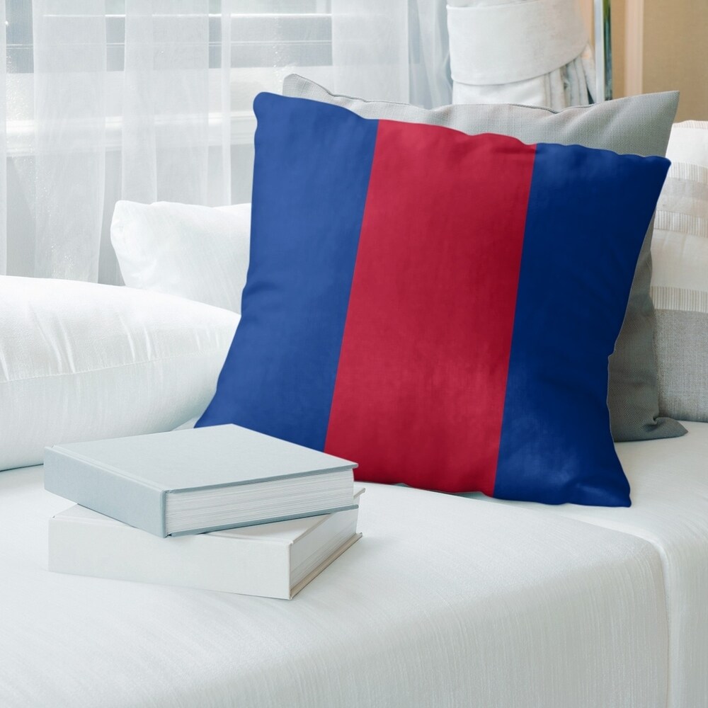 Buffalo Buffalo Football Stripes Floor Pillow   Standard