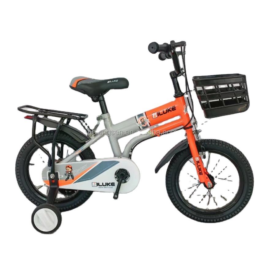 12 16 Inch Steel Kids Bike Children Bicycle With Basket Children Bike Cycle Bicycle For 2 9 Years Girl Kids Bike