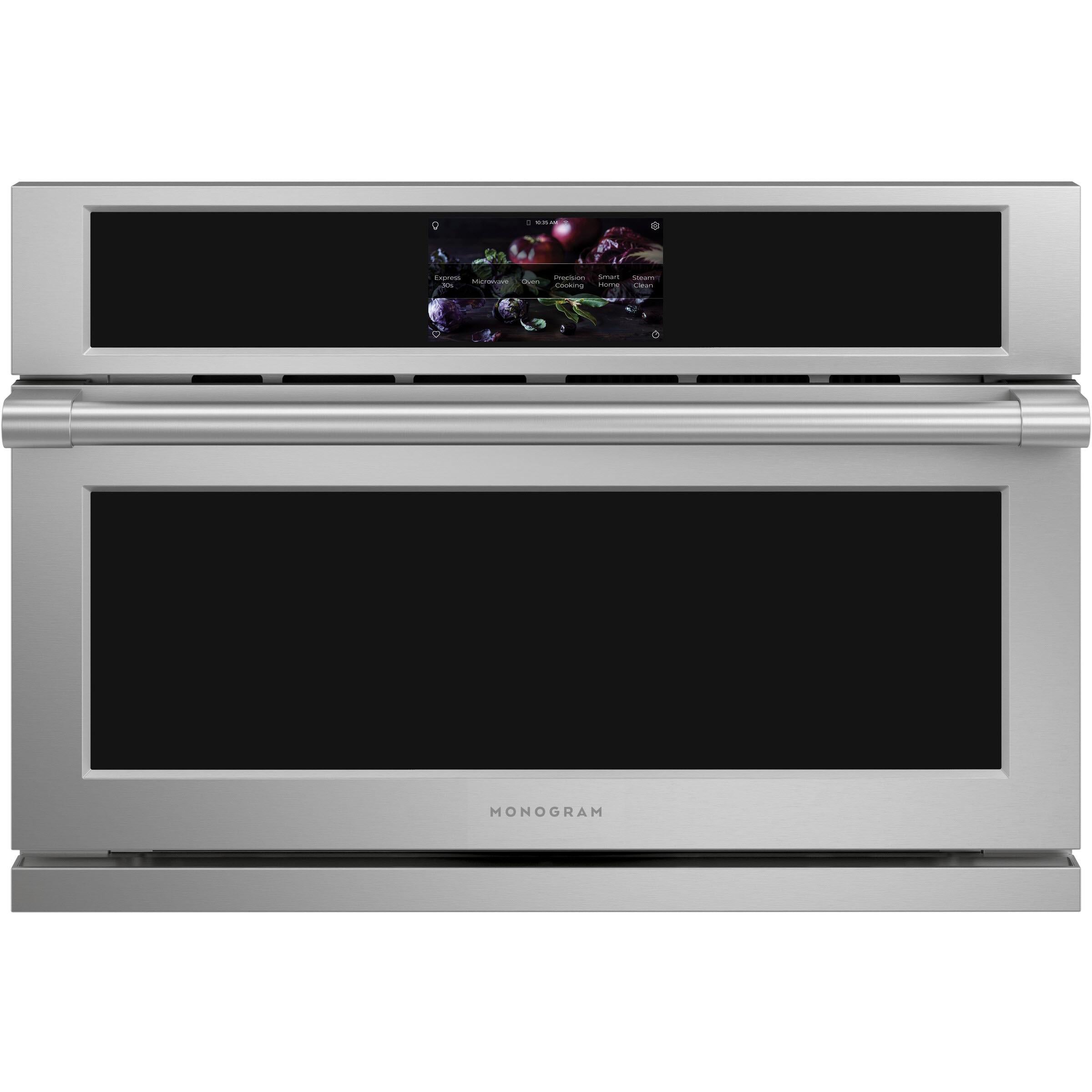 Monogram 30-inch, 1.7 cu.ft. Built-in Single Wall Oven with True European Convection ZSB9132NSS